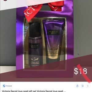 NWT VICTORIA SECRET  LOVE 💗 💕 ❤️ SPELL